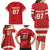 Custom Canada Hockey Family Matching Long Sleeve Bodycon Dress and Hawaiian Shirt Canada Team Go Champions
