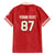 Custom Canada Hockey Family Matching Off The Shoulder Long Sleeve Dress and Hawaiian Shirt Canada Team Go Champions