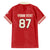 Custom Canada Hockey Family Matching Off Shoulder Short Dress and Hawaiian Shirt Canada Team Go Champions LT01