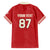 Custom Canada Hockey Family Matching Short Sleeve Bodycon Dress and Hawaiian Shirt Canada Team Go Champions