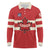 Custom Canada Hockey Long Sleeve Polo Shirt Canada Team Go Champions