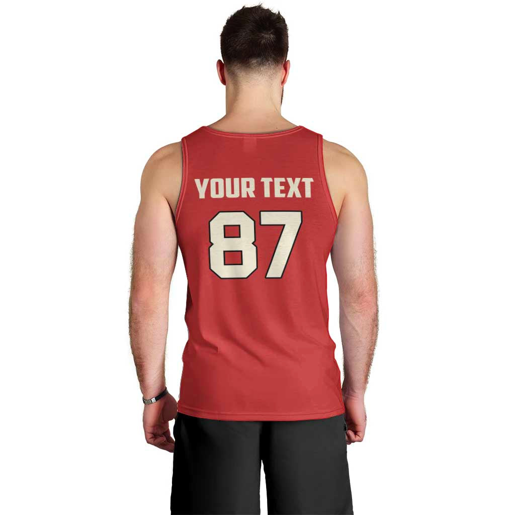 Custom Canada Hockey Men Tank Top Canada Team Go Champions