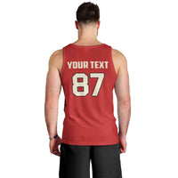 Custom Canada Hockey Men Tank Top Canada Team Go Champions