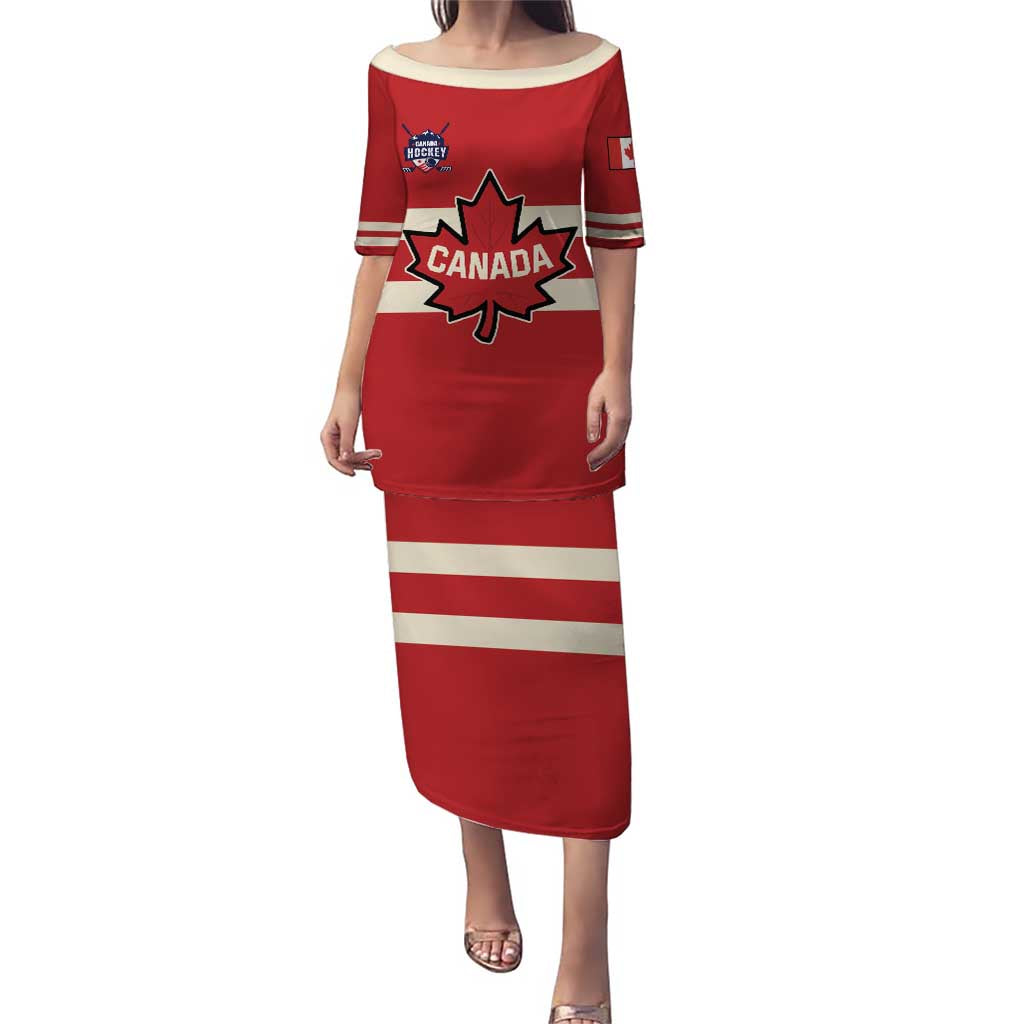 Custom Canada Hockey Puletasi Canada Team Go Champions