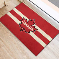 Canada Hockey Rubber Doormat Canada Team Go Champions