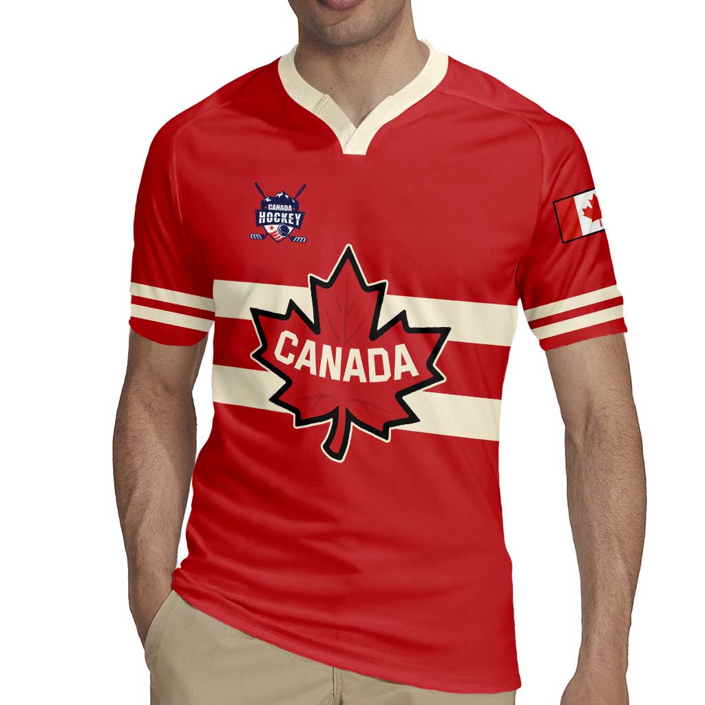 Custom Canada Hockey Rugby Jersey Canada Team Go Champions