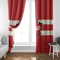 Canada Hockey Window Curtain Canada Team Go Champions