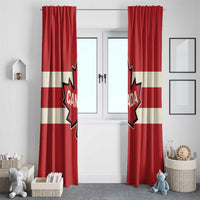 Canada Hockey Window Curtain Canada Team Go Champions