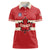 Custom Canada Hockey Women Polo Shirt Canada Team Go Champions