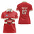 Custom Canada Hockey Women Polo Shirt Canada Team Go Champions