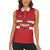 Custom Canada Hockey Women Sleeveless Polo Shirt Canada Team Go Champions