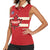 Custom Canada Hockey Women Sleeveless Polo Shirt Canada Team Go Champions