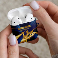Barbados Gold Trident AirPods Case Luxury Style