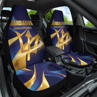 Barbados Gold Trident Car Seat Cover Luxury Style