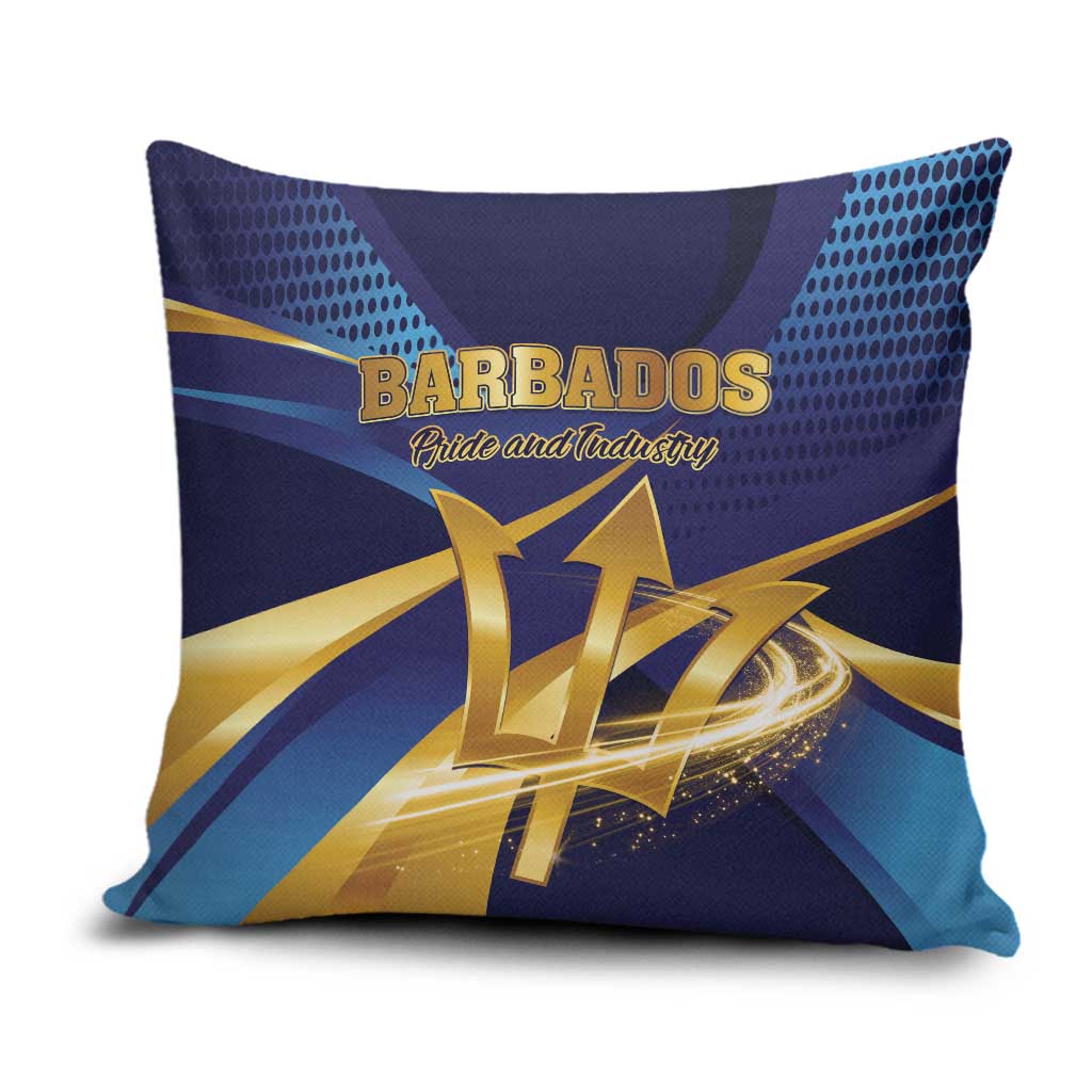 Barbados Gold Trident Pillow Cover Luxury Style