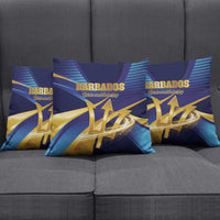 Barbados Gold Trident Pillow Cover Luxury Style