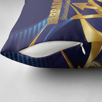 Barbados Gold Trident Pillow Cover Luxury Style
