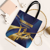 Barbados Gold Trident Tote Bag Luxury Style