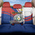 Paraguay Independence Day 2025 Back Car Seat Cover Passiflora Paz y justicia