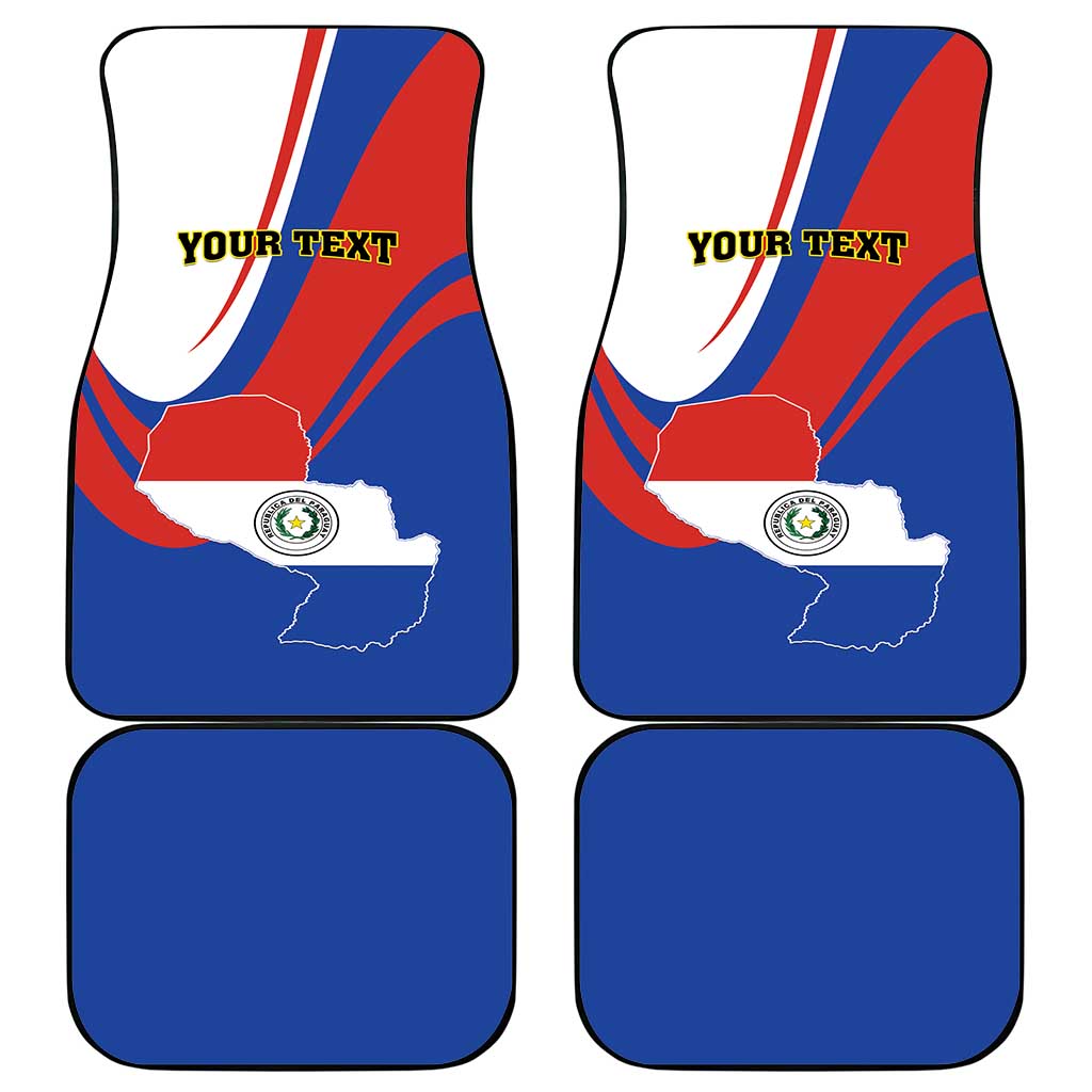 Paraguay Independence Day 2025 Car Mats Passiflora Paz y justicia