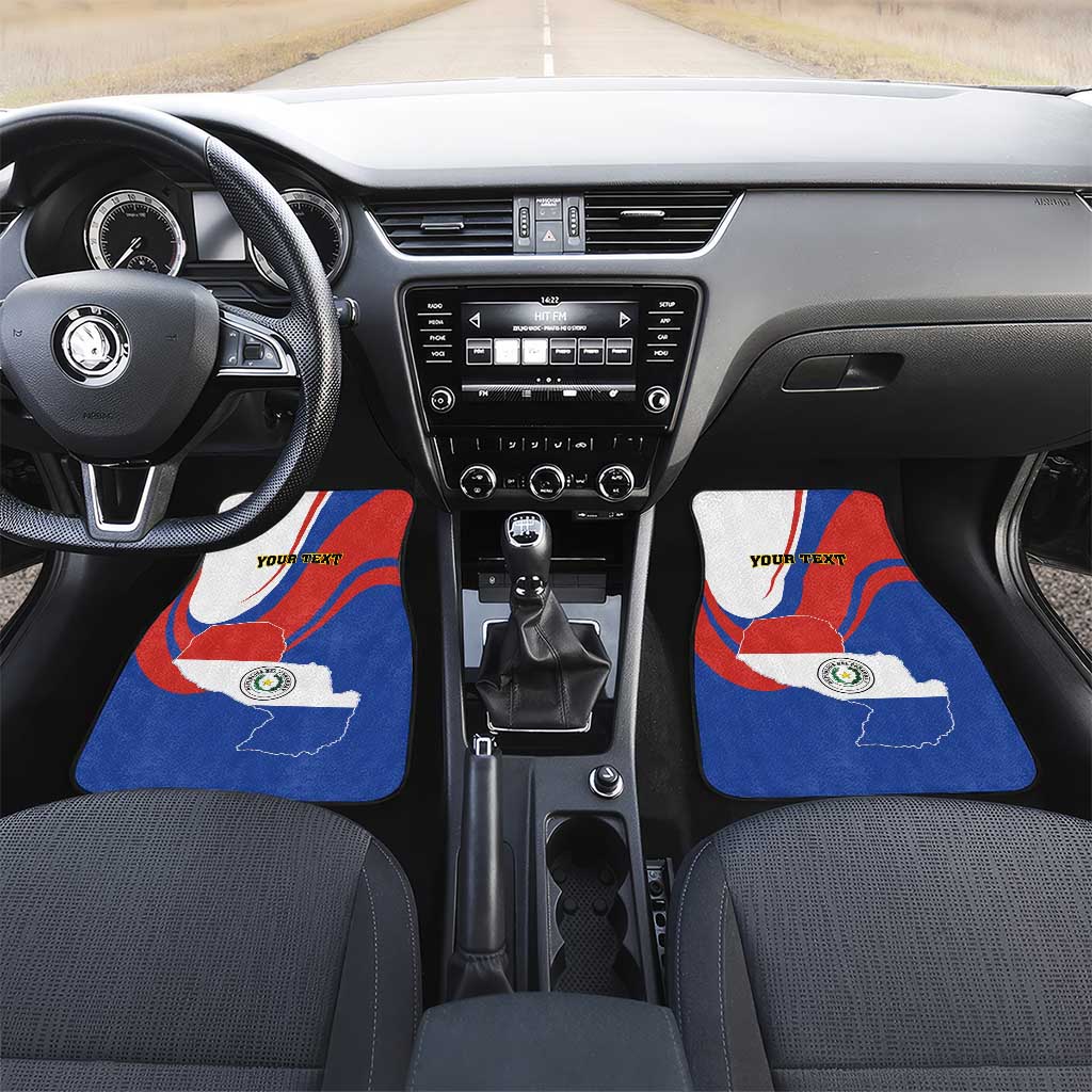 Paraguay Independence Day 2025 Car Mats Passiflora Paz y justicia