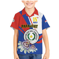 Personalized Paraguay Independence Day 2025 Family Matching Mermaid Dress and Hawaiian Shirt Passiflora Paz y justicia