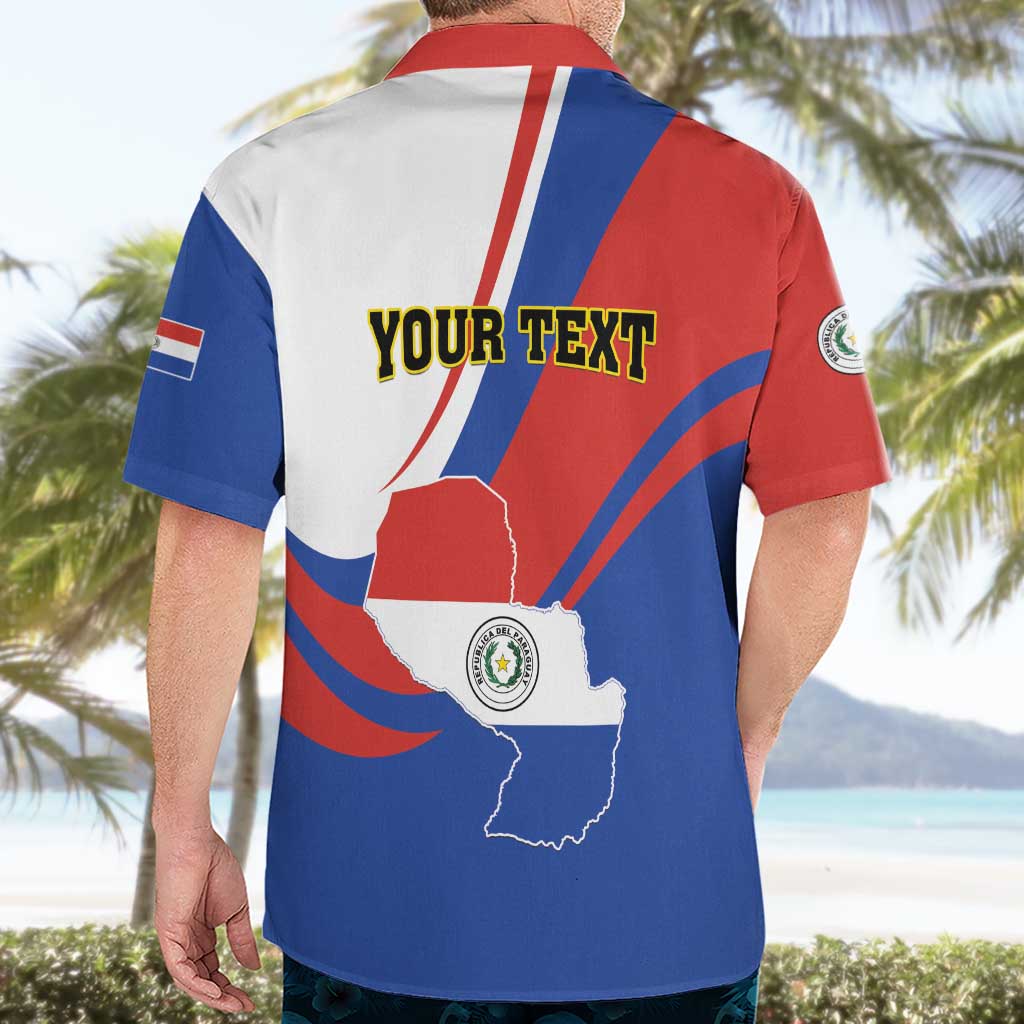 Personalized Paraguay Independence Day 2025 Hawaiian Shirt Passiflora Paz y justicia