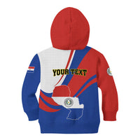 Personalized Paraguay Independence Day 2025 Kid Hoodie Passiflora Paz y justicia