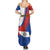 Personalized Paraguay Independence Day 2025 Summer Maxi Dress Passiflora Paz y justicia
