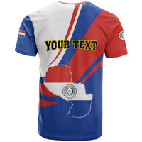 Personalized Paraguay Independence Day 2025 T Shirt Passiflora Paz y justicia