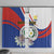 Paraguay Independence Day 2025 Window Curtain Passiflora Paz y justicia