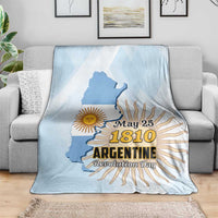 Argentine Revolution Day 1810 Blanket Sol de Mayo