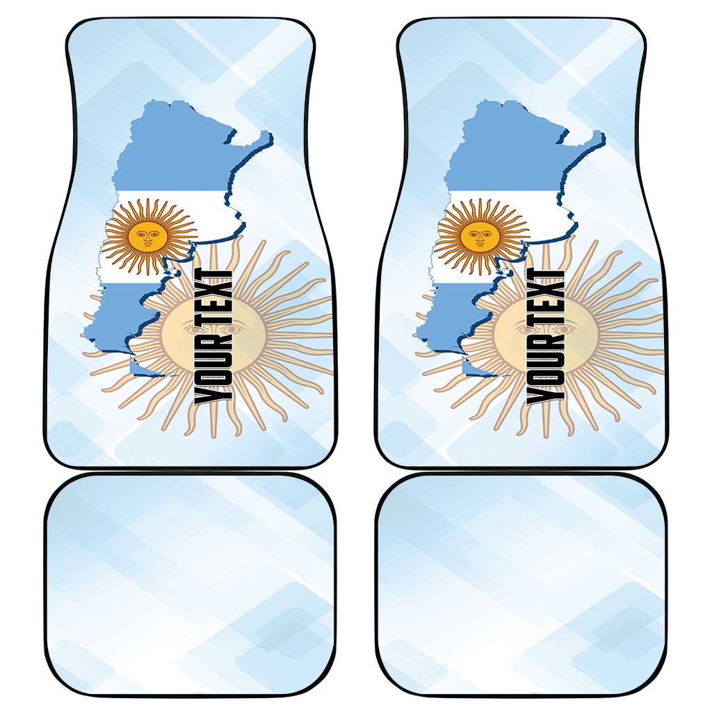 Argentine Revolution Day 1810 Car Mats Sol de Mayo