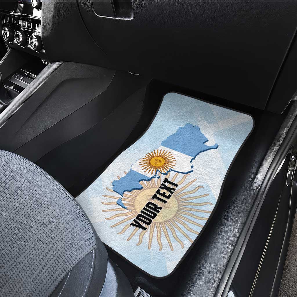 Argentine Revolution Day 1810 Car Mats Sol de Mayo