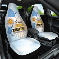 Argentine Revolution Day 1810 Car Seat Cover Sol de Mayo