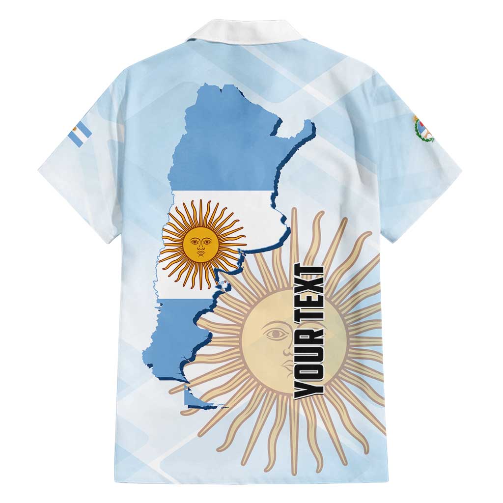 Personalized Argentine Revolution Day 1810 Family Matching Long Sleeve Bodycon Dress and Hawaiian Shirt Sol de Mayo