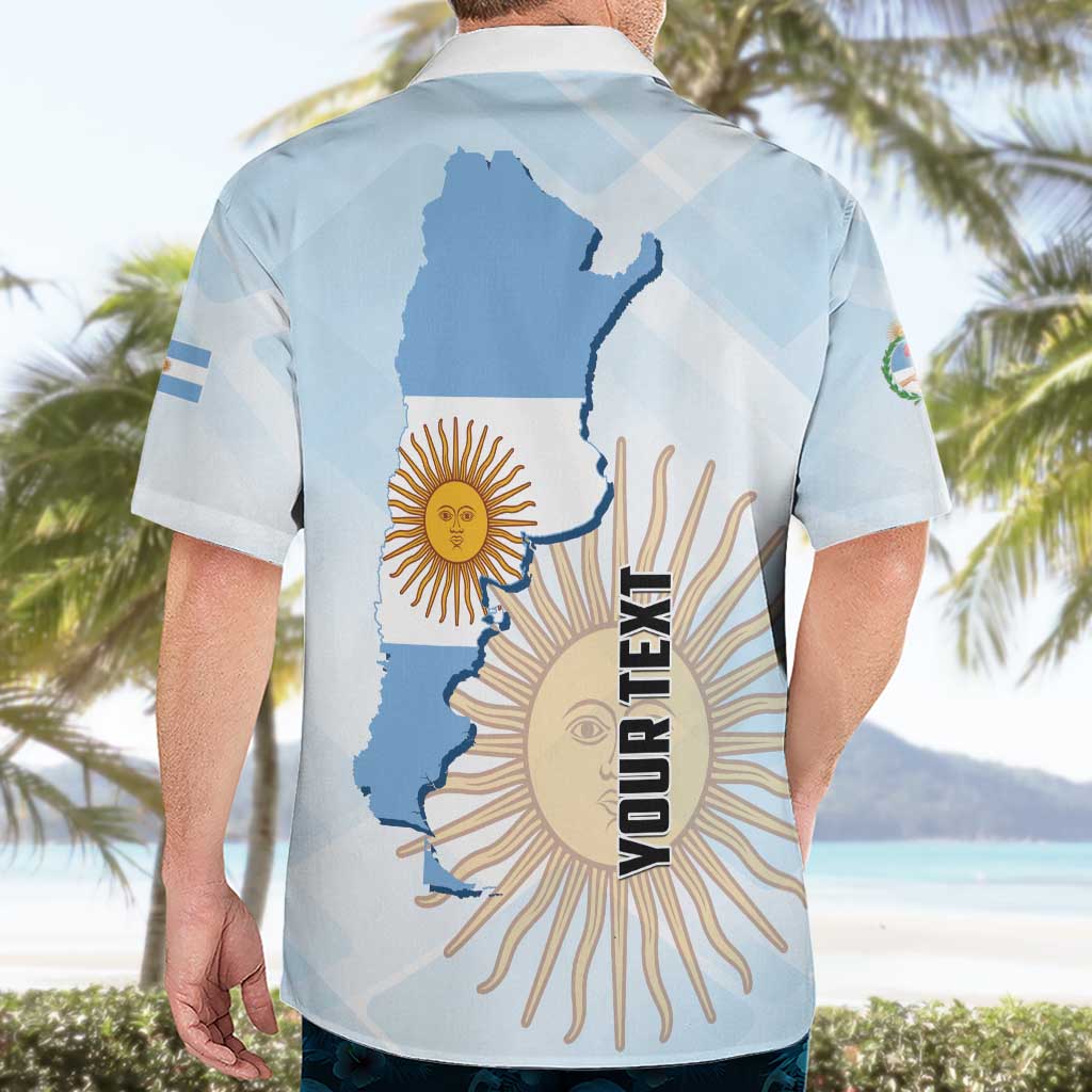 Personalized Argentine Revolution Day 1810 Hawaiian Shirt Sol de Mayo