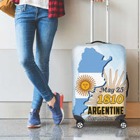 Argentine Revolution Day 1810 Luggage Cover Sol de Mayo