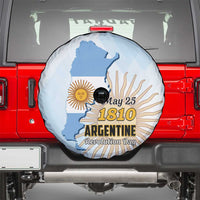 Argentine Revolution Day 1810 Spare Tire Cover Sol de Mayo