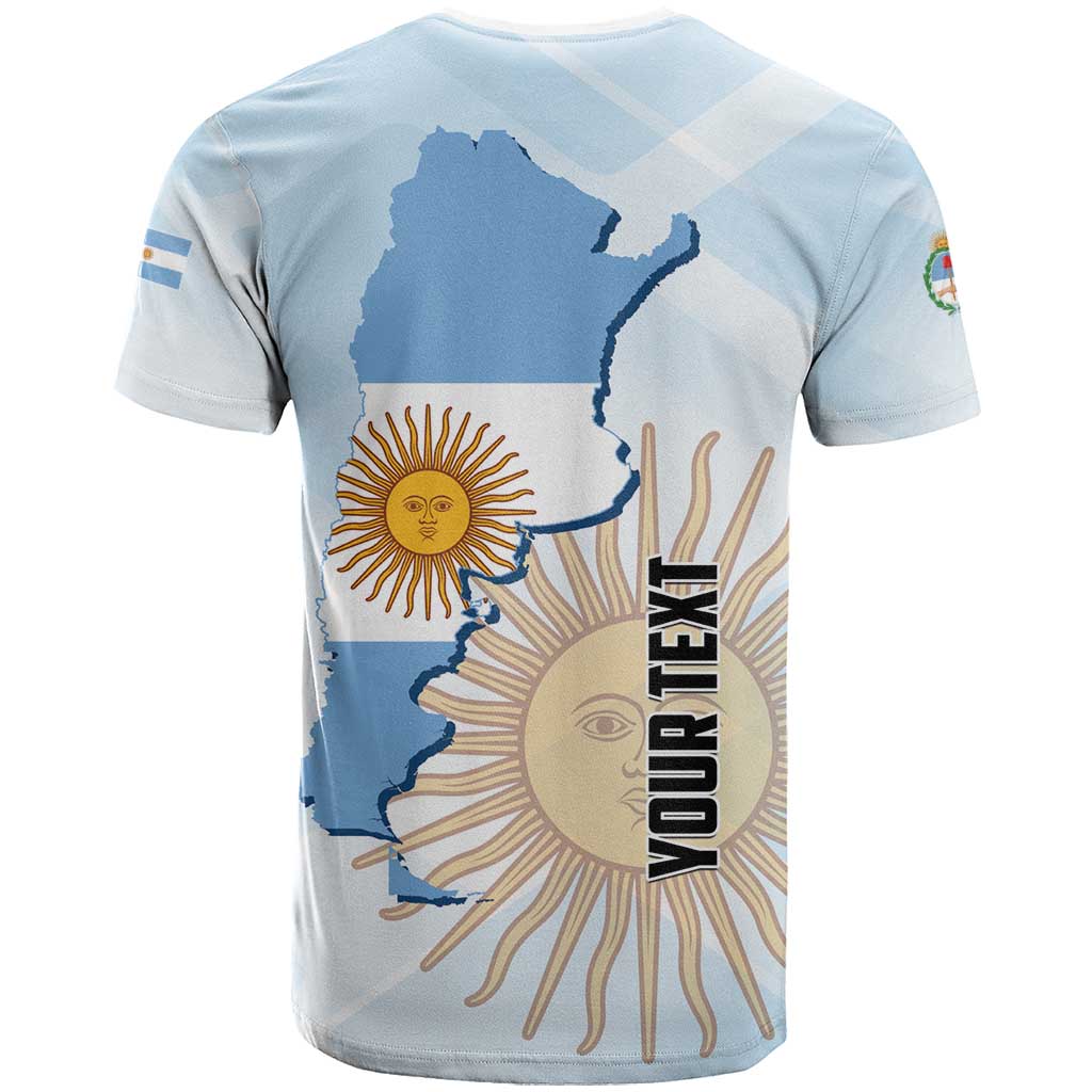 Personalized Argentine Revolution Day 1810 T Shirt Sol de Mayo