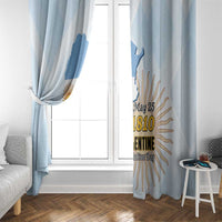 Argentine Revolution Day 1810 Window Curtain Sol de Mayo