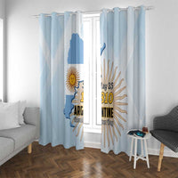 Argentine Revolution Day 1810 Window Curtain Sol de Mayo