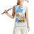 Personalized Argentine Revolution Day 1810 Women Sleeveless Polo Shirt Sol de Mayo