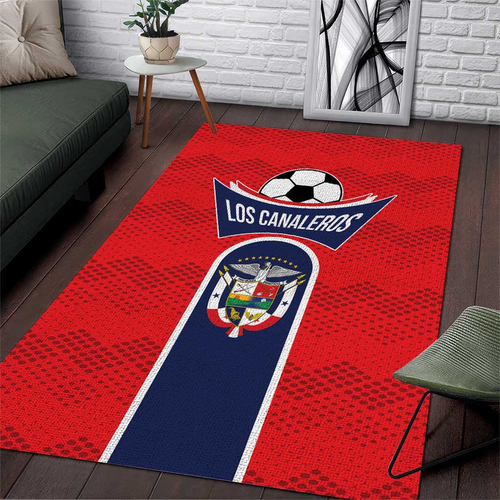 Panama Football Area Rug Vamos Los Canaleros