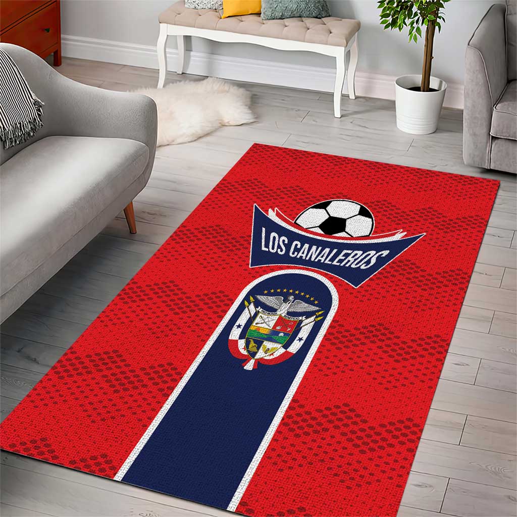 Panama Football Area Rug Vamos Los Canaleros