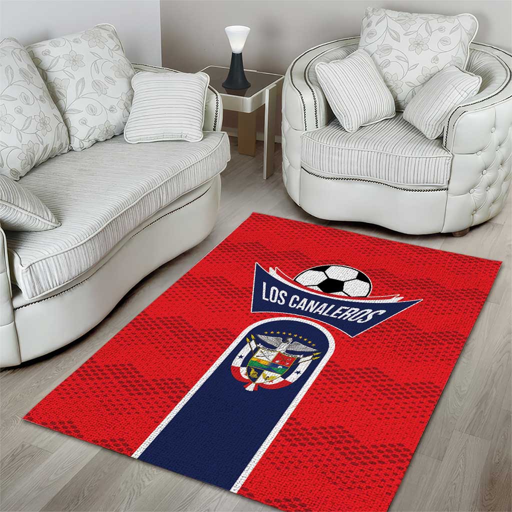 Panama Football Area Rug Vamos Los Canaleros