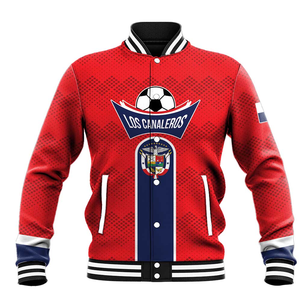 Custom Panama Football Baseball Jacket Vamos Los Canaleros