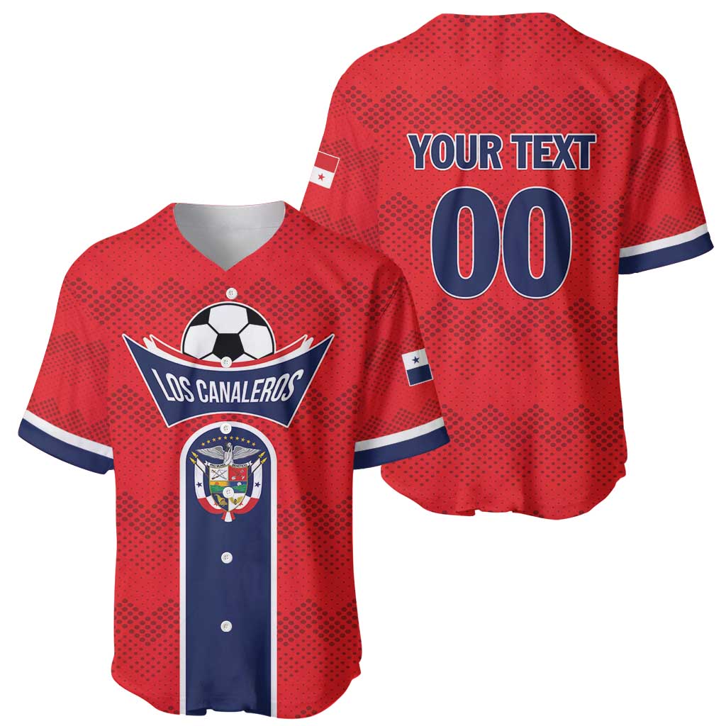 Custom Panama Football Baseball Jersey Vamos Los Canaleros
