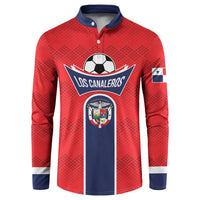 Custom Panama Football Button Sweatshirt Vamos Los Canaleros