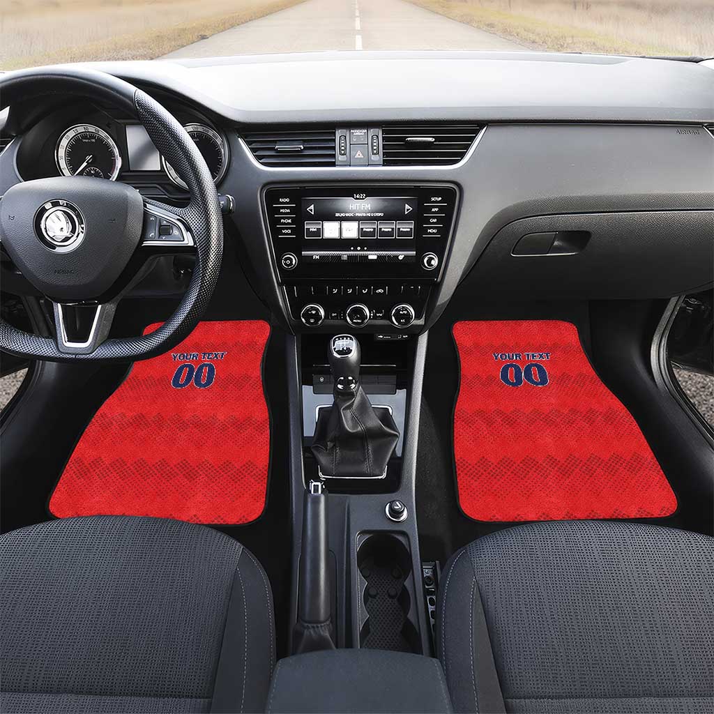 Panama Football Car Mats Vamos Los Canaleros